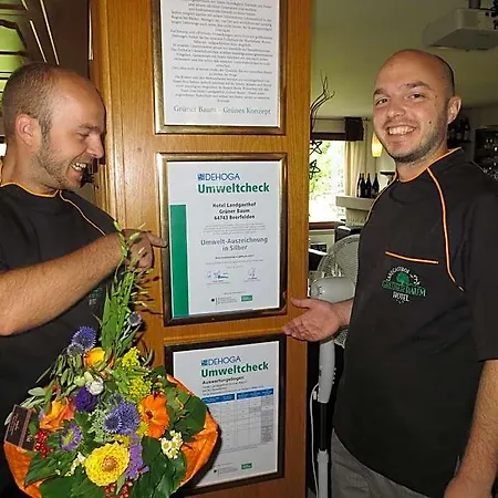 Hotell Gruener Baum Mit Restaurant & Wellness Oberzent